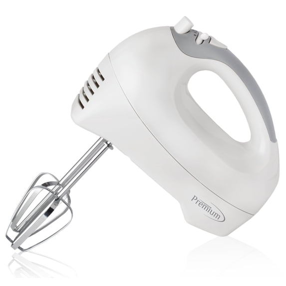 Premium - 1-Speed Black Hand Blender