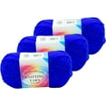 thumbnail image 1 of Premium 100% Acrylic Yarn, Snag Free, 4 Ply for Knitting, Cochet & DIY , Dark Blue (3 Packs), 1 of 3