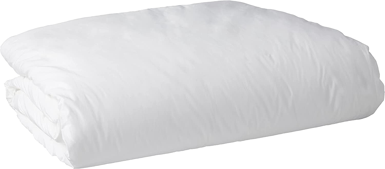 Premium 100% Cotton Duvet Comforter Protector - Jumbo Queen Size - 96 ...