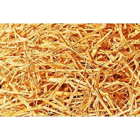 Premium 100% Natural Straw for Animal Bedding, Garden Mulch, Compost & Fertilizer, and Grass Cover (1 lbs)
