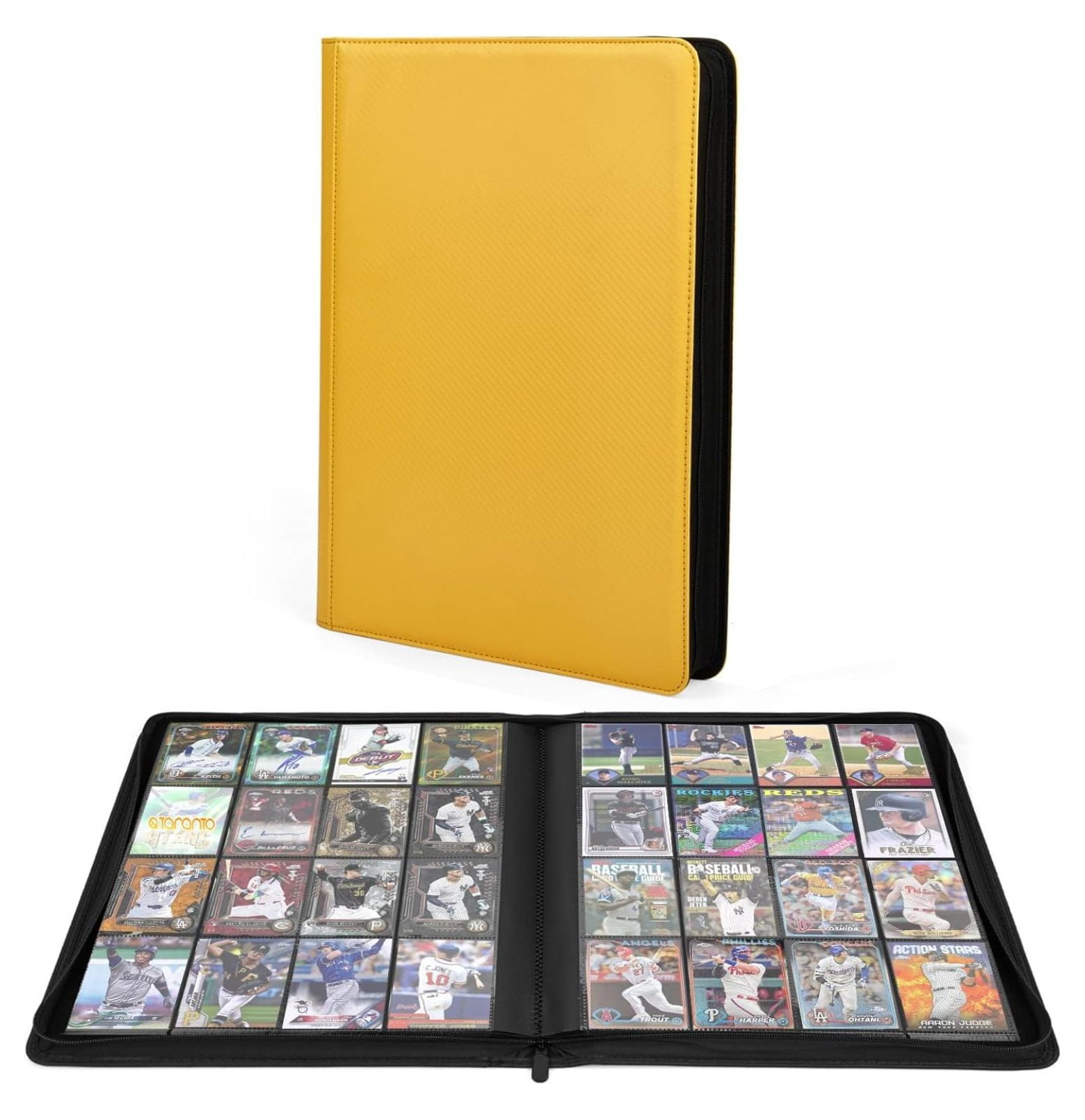 KUOOKING Sammelalbum Für 1600+ Karten – 16-Pocket Binder, Kompatibel Mit MTG, Sportkarten & TCGs