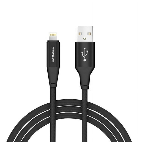 Premium 10ft Long Durable Braided USB Cable Compatible With iPod Touch 5 Nano 7th Gen, iPad Pro 9.7 12.9 10.5, Mini 4 3 2, Air 2