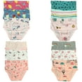 thumbnail image 1 of Premium 12-Pack Cotton Briefs for Toddler Girls - Sizes 2T, 3T, 4T, 5T, 6T, 7T | Comfortable and Stylish Underwear, 1 of 5