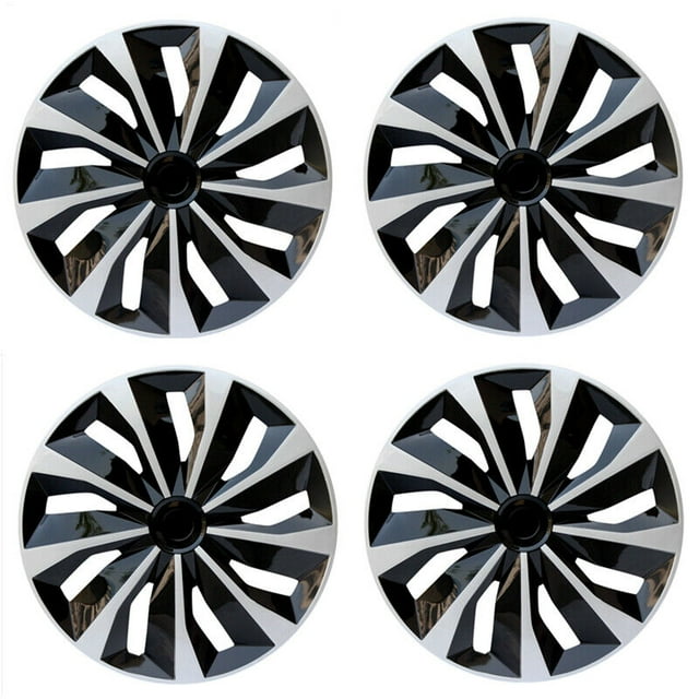 Premium 14" Wheel Rim Cover Hubcaps OEM Style Replacement Snap On Car Truck SUV Hub Cap (4Pack