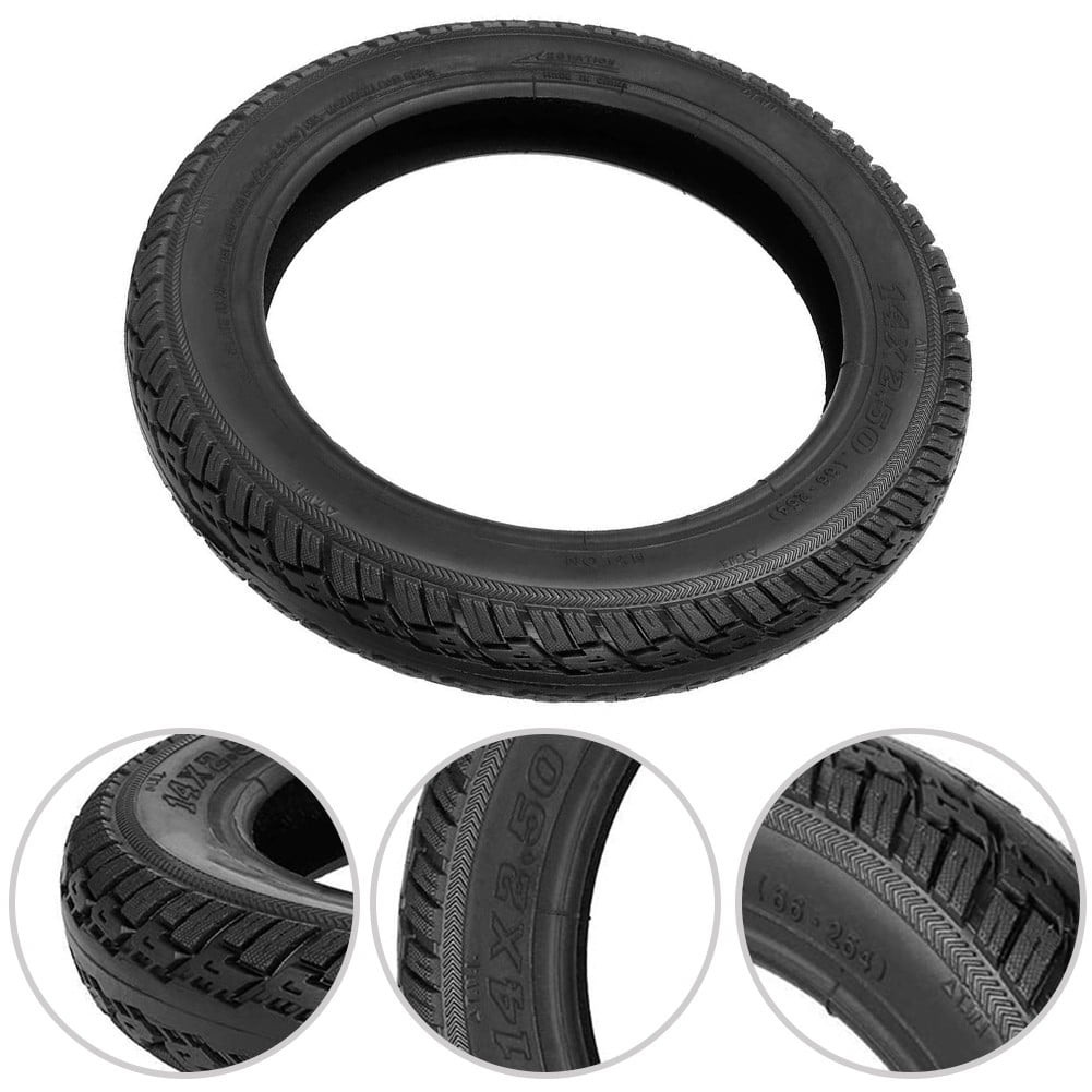 Premium 14X2 50(66254) Tubeless Vacuum Tire For Electric Bikes 14 Inch