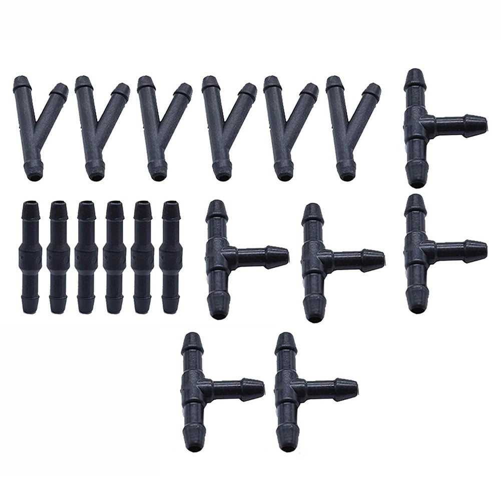 Premium 18pcs Windshield Washer Hose Connectors TYI Type Splitter