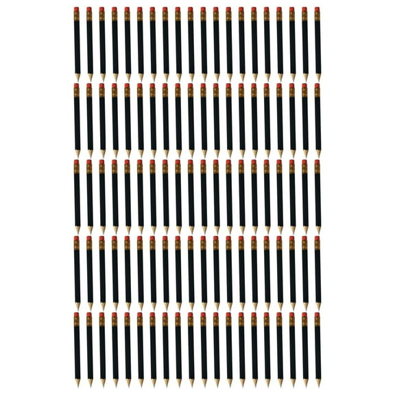 Premium #2 Hb Pencils 100 Pack - Pre-Sharpened Yellow Pencils With Erasers For Writing, Drawing & Sketching, Ideal For Classroom & Office Supplies