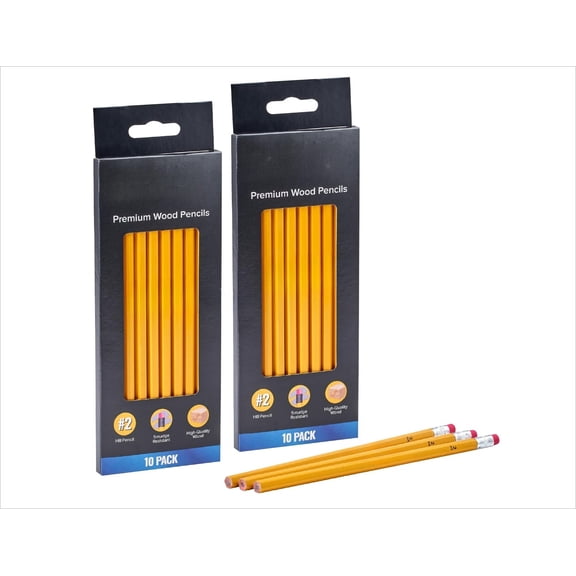 Premium #2 Pencils, Premium Wood, Unsharpened, HB Graphite