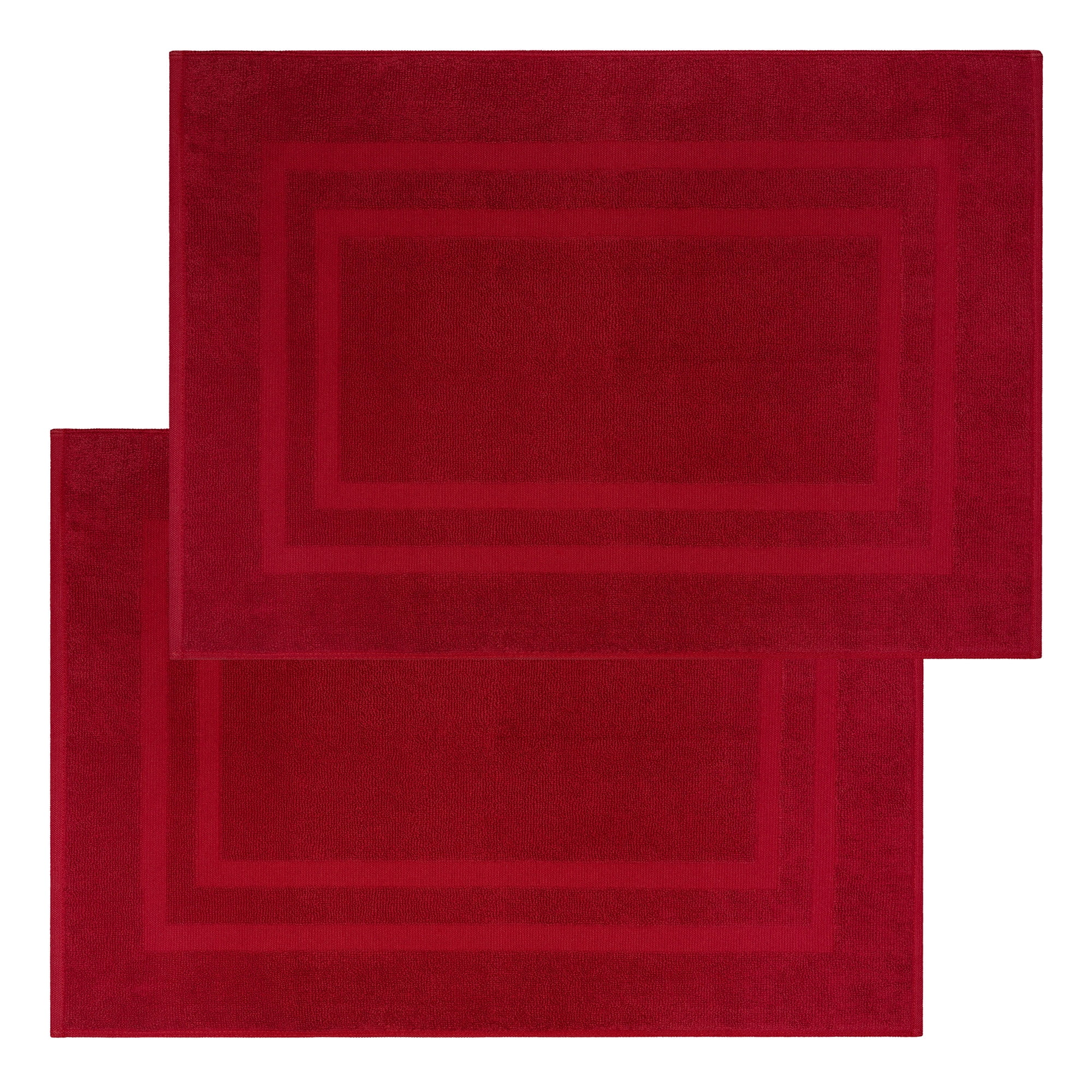 Premium 2 Pieces Towel Bath Mat/Rug Set size 20" x 31.5" Color