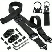 Premium 2 Point Sling with Adjustable Quick-Detach Swivels and QD Sling Mount - Fast Thumb Loop Rifle Straps Included