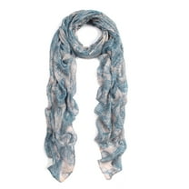 Premium 2-Tone Vintage Paisley Graphic Scarf