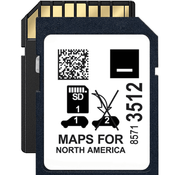 Premium 2026 Navigation SD Card Update, Latest Map for 2019-2023 GM Vehicles with Chevrolet, GMC,Buick, Cadillac, USA/CAN/MEX, Part 8571 3512
