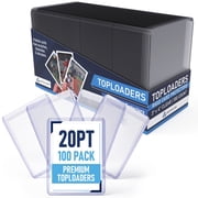 Premium 20PT Top Loaders for Cards | Hard Card Sleeves. Baseball Card Protectors. Trading Card Top Loader. Toploader Card Protectors. MTG + Pro Sports Cards Toploaders. Ultra Card Protectors