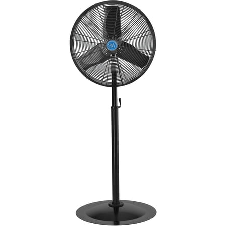 Premium 24" Oscillating Pedestal Fan - 1/2 HP - TEAO Motor - 9400 CFM