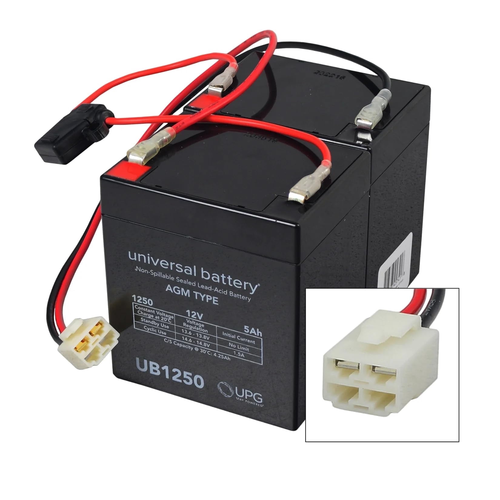 Premium 24 Volt Battery Pack for the Razor Crazy Cart and Crazy Cart DLX (5 Ah, Versions 1+)