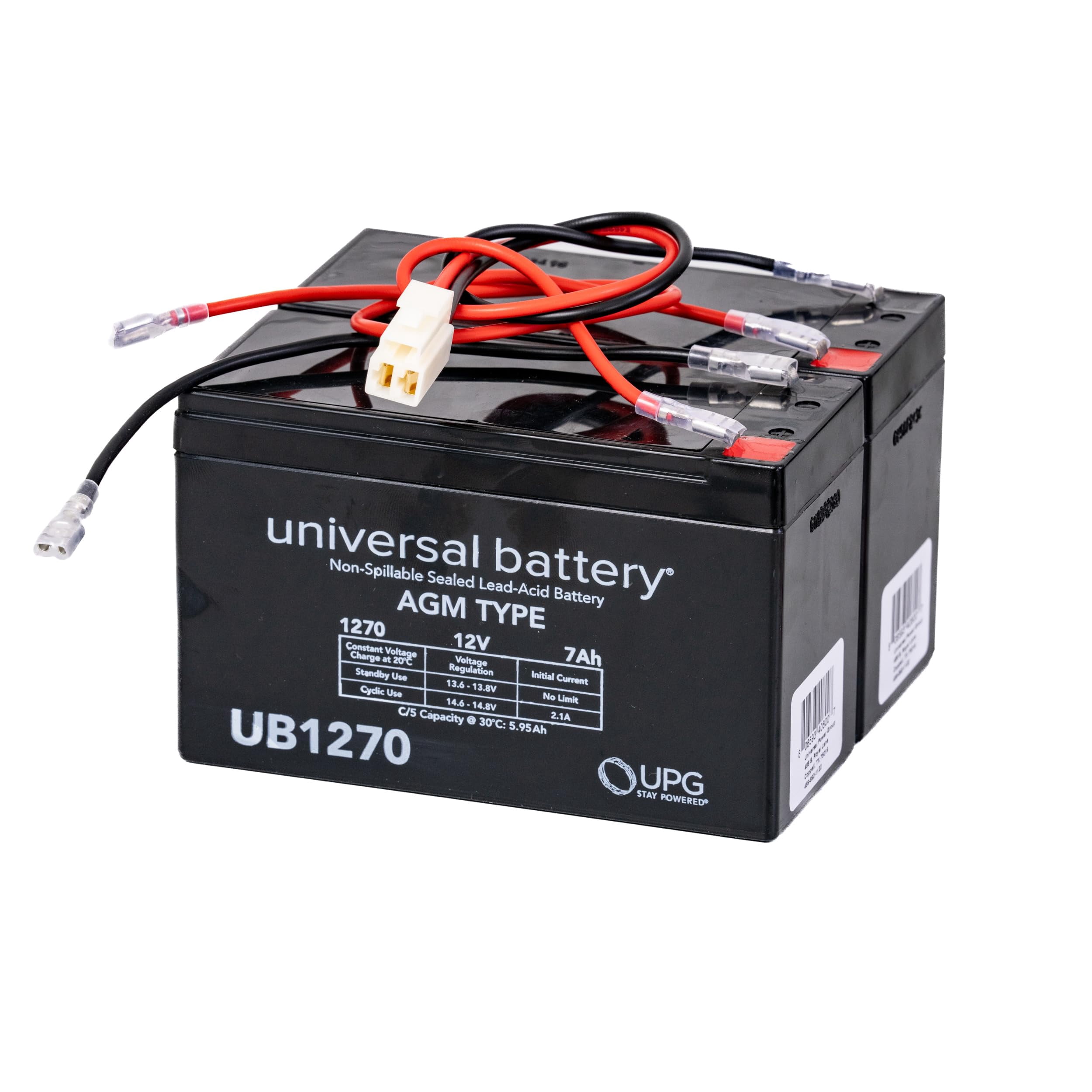 Premium 24 Volt SLA Battery Pack for the Razor E300 & E325 Electric Scooter (7 Ah Standard Range, Versions 11, 13+)