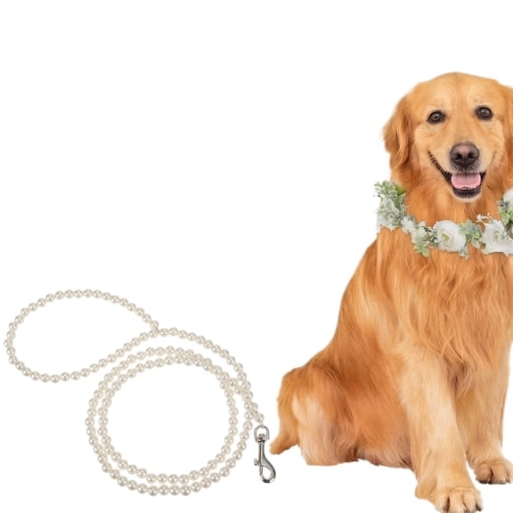 Premium 24cm Pet Flower Crown Floral Wreath for Dog Photoshoot Wedding Party Photography Prop Decor