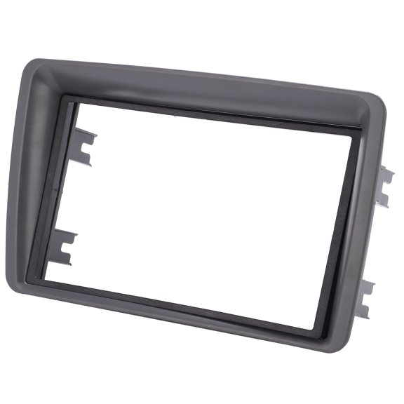 Premium 2Din Car Stereo Radio Fascia Center Control CD Dash Panel Frame Interior Dashboard Console Replacement Accessories with Sealing Ring (9.06 inches / 23 cm) for Vehicle Upgrades