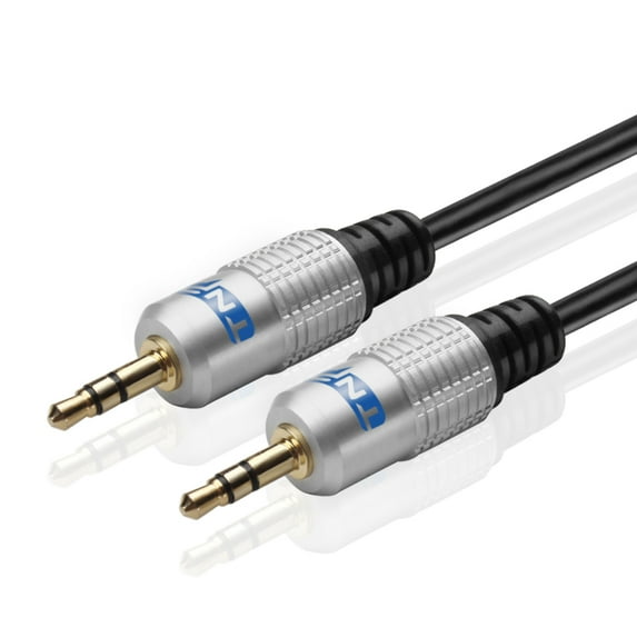 Premium 3.5mm Audio Cable (10FT) - Male to Male 3.5mm to 3.5mm AUX Auxiliary Stereo Headset Jack Adapter Wire Cord Plug Connector for iPhone iPod iPad Android Smartphone Tablet Home Car System