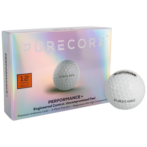 Premium 3-Piece Urethane Golf Balls - Extra Soft Feel, Balanced Spin, Consistent Distance 98 Compression