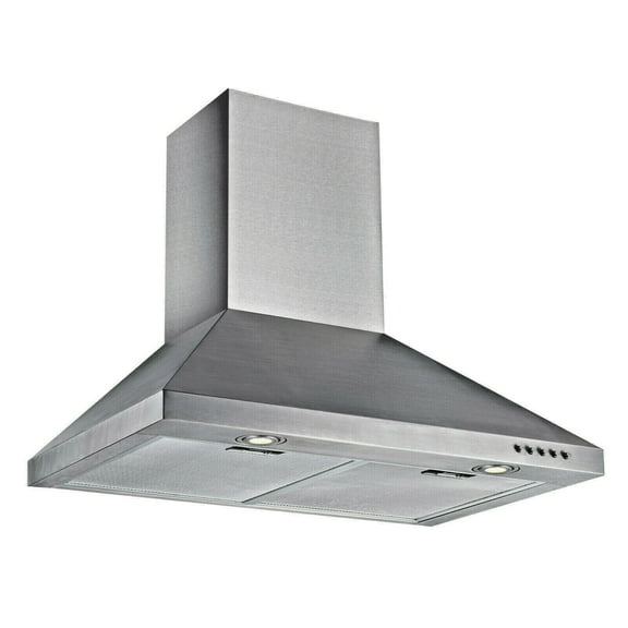 Premium 30'' in Range Hood. Stainless Steel. 3-Speed with Timer.