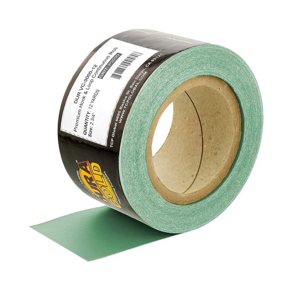 Premium - 3000 Grit Green Film Hook & Loop Backing Longboard Continuous Sandpaper Roll, 2-3/4" Wide, 12 Yards Long For Automotive Detailing, Fine Color Sanding, Board Sander Blocks