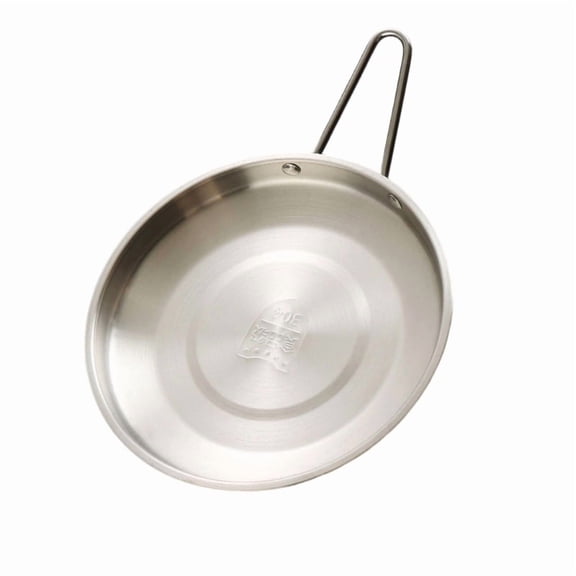 Premium 304 Stainless Steel Steak Serving Plate With Ergonomic Handle Design