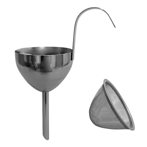 Premium 304 Stainless Steel Wine Filter for Sediment Removal and Taste Entertaining