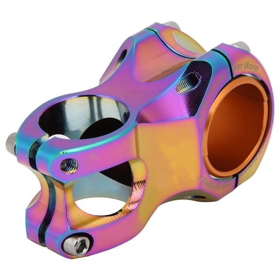 Premium 31.8-35mm x 50mm Bicycle Handlebar Stem - Lightweight Aluminum Alloy Mountain Bike Stem (1.25-1.38 inches) - Colorful Cycling Upgrade for Road Bikes & MTB