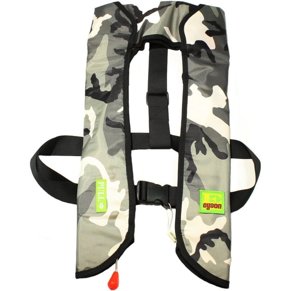 Premium 33G Manual Inflatable PFD Survival Buoyancy Life Jacket Vest