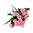 thumbnail image 1 of Premium 3D Carnation Silk Flower Bouquet for Mother’s Day Home & Party Decor - Elegant Full Bloom Artificial Flower Arrangement with Durable Fabric and Realistic Design, 1 of 5