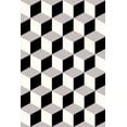 thumbnail image 1 of Premium 3D Hand Carved Modern 5x7 5x8 Rug Contemporary 1099 Grey Gray, 1 of 9