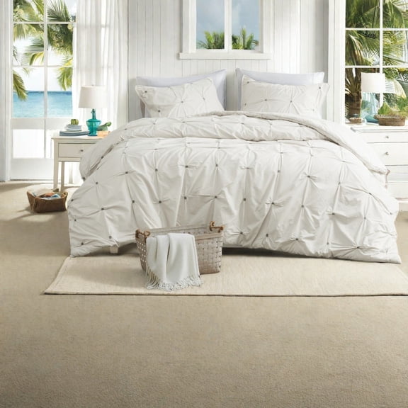 Premium 3Piece Cotton Bedding Sets Embroidered Design Modern Style for King/Cal King