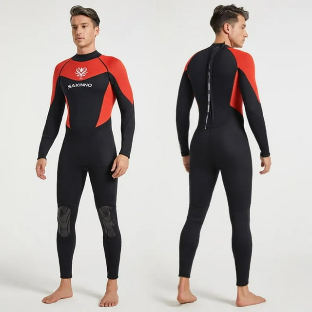 Premium 3mm Neoprene Wetsuit Men Scuba Diving Wetsuit Full Suit Long ...