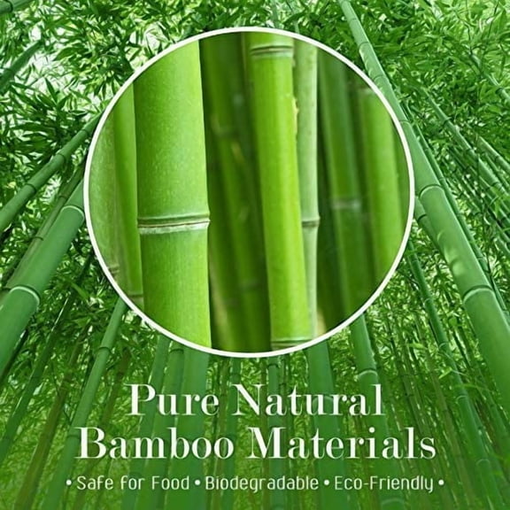 Premium 4.7 Inch Square Small Mini Bamboo Paddle Skewers for Appetizers Fruit Kabobs Sandwiches Cocktail Party Finger Food Sticks 3mm Thick 100 Counts -MSL162