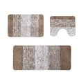 thumbnail image 1 of Premium 4-Piece Bathroom Rugs Set with Non-Slip Backing, Soft Absorbent Microfiber Plush Shower Rugs with Lid Cover, Modern Home Décor, 1 of 5