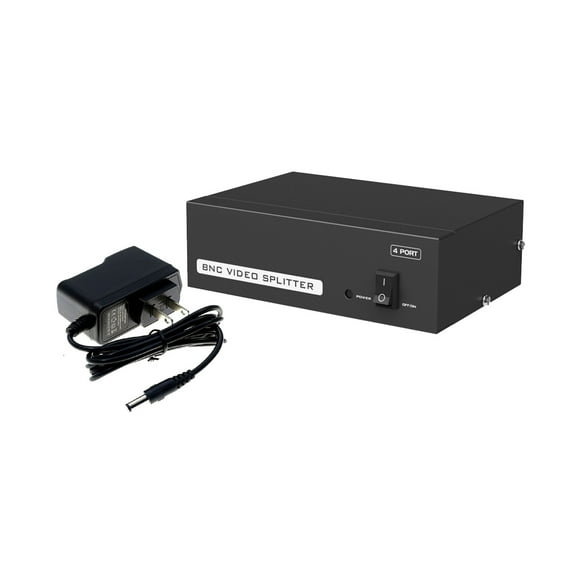 Premium 4-Way BNC Video Splitter For HD SD Video