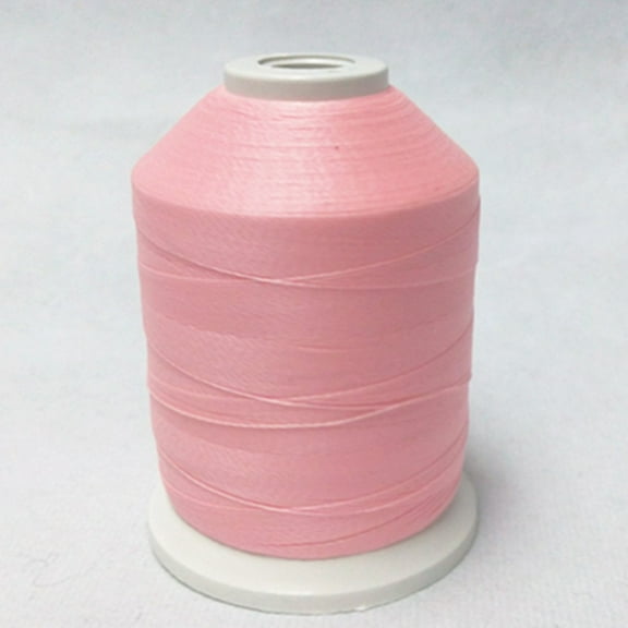 Premium #40 Glow in The Dark Embroidery Thread - Polyester (1) 500 Meter/550 Yard Spool (Pink)