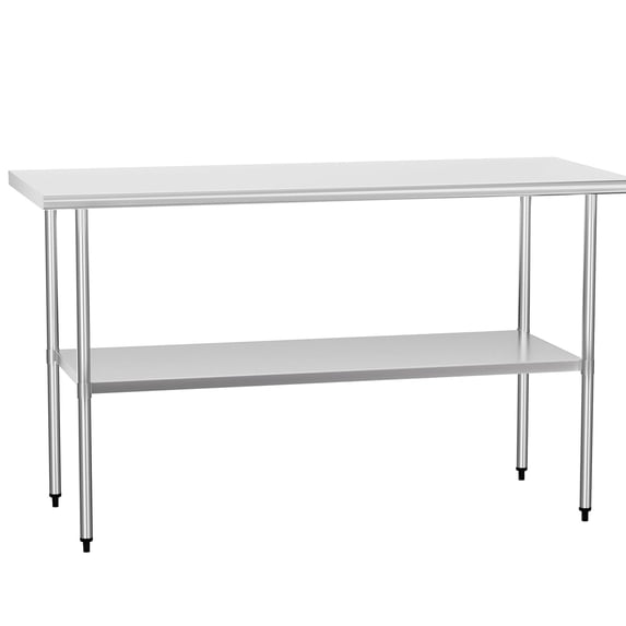 Premium 430 Stainless Work Surface | Commercial Kitchen, Outdoor Use | Easy to Clean, High Weight Capacity