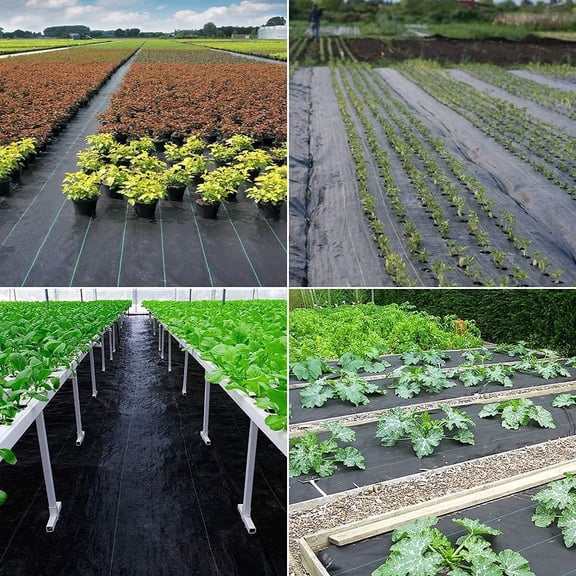 Premium 4oz Pro Weed Barrier Landscape Fabric 4ft x 300ft, Weeds Control for Flower Bed, Mulch, Pavers, Edging, Garden Stakes or Any Heavy Duty Outdoor Project$$Garden & Patio