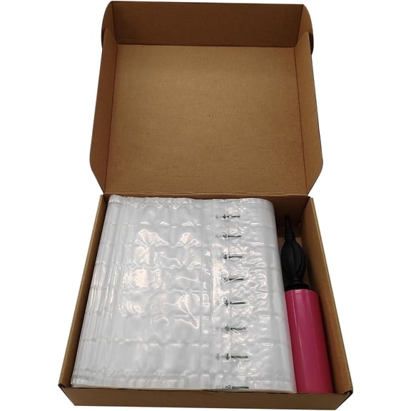 Premium 50-Pack Wine Bottle Protector with Pump - Ultimate Travel Safety Solution for Wine Lovers