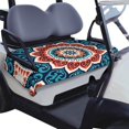 thumbnail image 1 of Premium 51" x 31" Mandala Golf Cart Seat Cover - Microfiber Towel Blanket for EZGO Club Car Yamaha Icon, 1 of 8