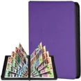 thumbnail image 1 of Premium 720-Card Binder: 30 Double-Sided Pages with 12 Pockets Each, Professional Storage for TCG, MTG & Sports Cards - Purple, 1 of 6