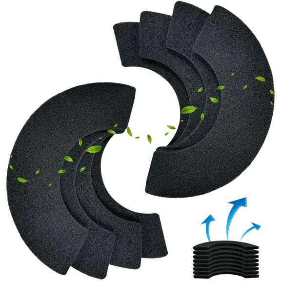 Premium 8-Pack Carbon Filters Custom Designed for Litter Box Model 4 Pet-Friendly Odor Control Fresh Home