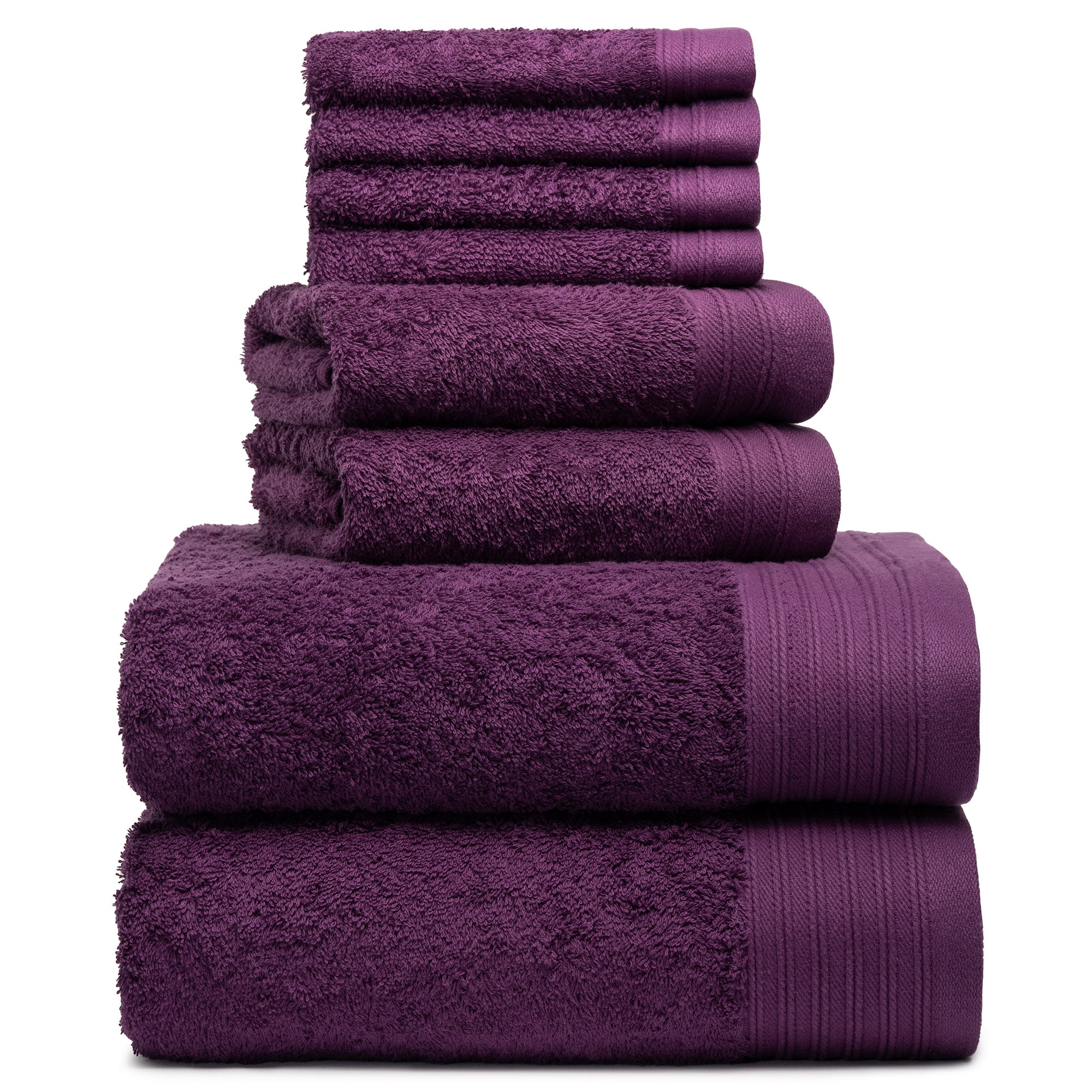 https://i5.walmartimages.com/seo/Premium-8-Pieces-Towel-Set-including-2-Bath-Towels-30-x-56-Hand-18-4-Washcloths-13-Color-Plum-100-Cotton-Machine-Washable-high-Absorbency_0b1c49f9-dc5f-40f7-81f2-b069326987b9.a492a0f319c7cb325bf363e4ee7ce7f3.jpeg