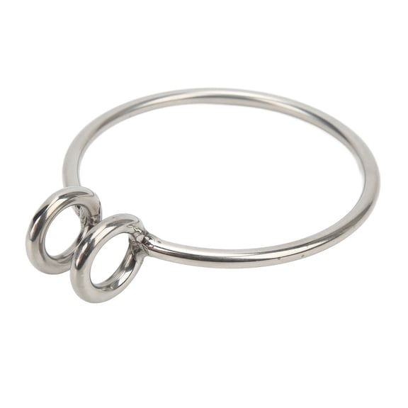 Premium 8mm Marine Anchor Retrieval Ring System, Solid Stainless Steel Polished Anchor Retriever Ring for Boat Yacht Fishing and Docking (0.31 inches / 8 mm)