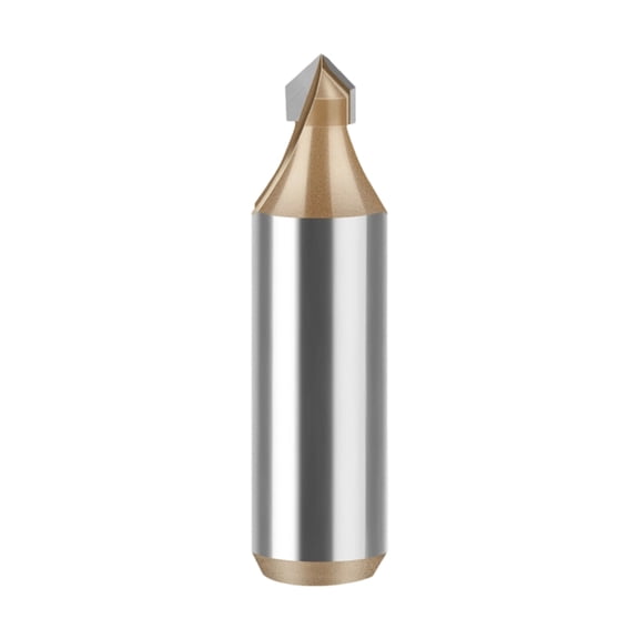 Premium 90°V Router Bit 12mm Alloy Shank for Wood Carving & Cabinet Detailing