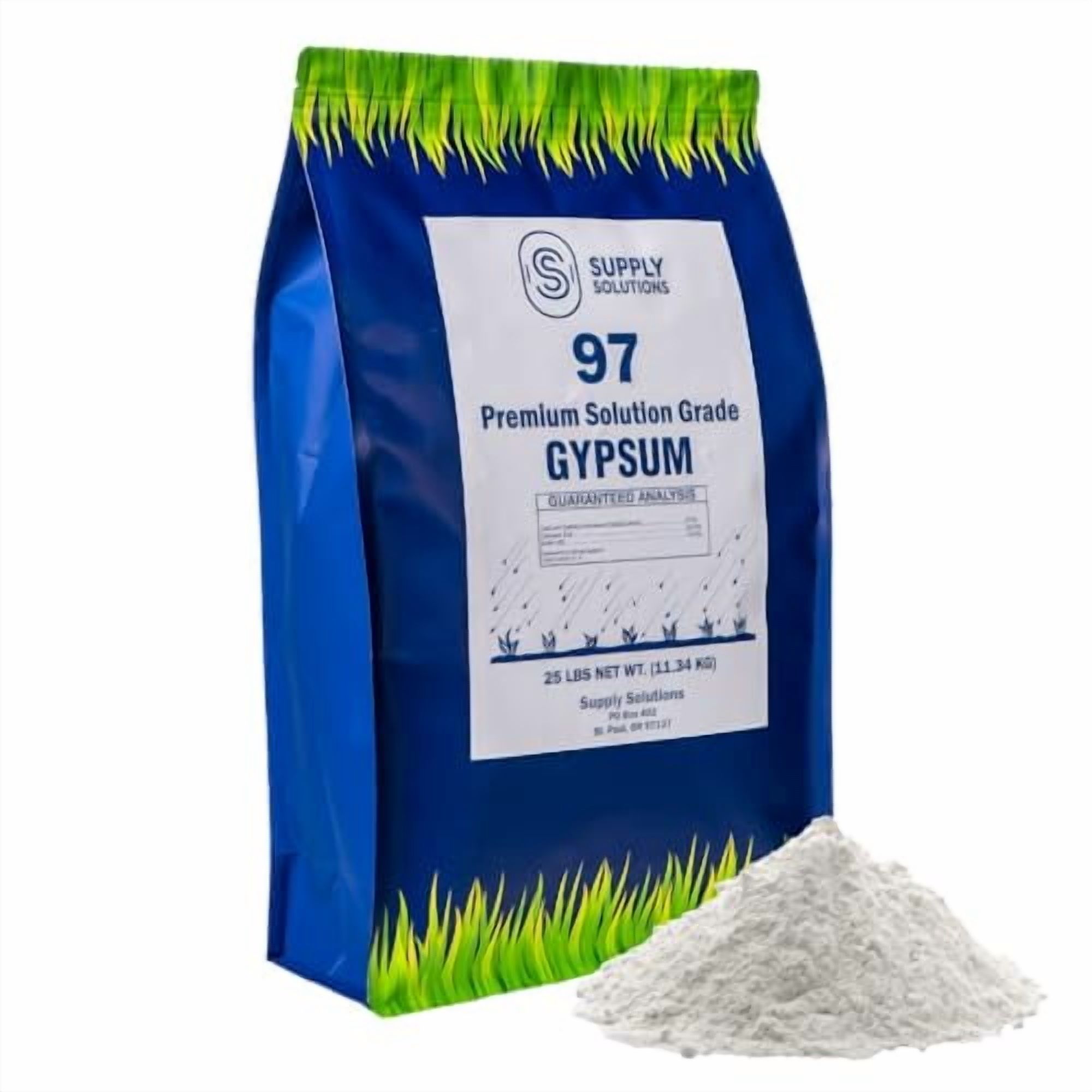 Down To Earth Organic Garden Gypsum – 5 Lbs, Calcium Sulfate Soil Amendment