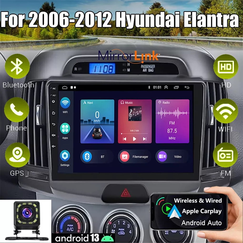 Premium 9in Car Entertainment System for Korean Hyundai Elantra 2006 ...