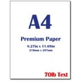 Premium A4 (8.3"x 11.7") Printer Paper 28lb Bond / 70lb Text (105 gsm